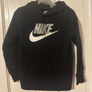 Nike Black Sweatshirt with White Logo